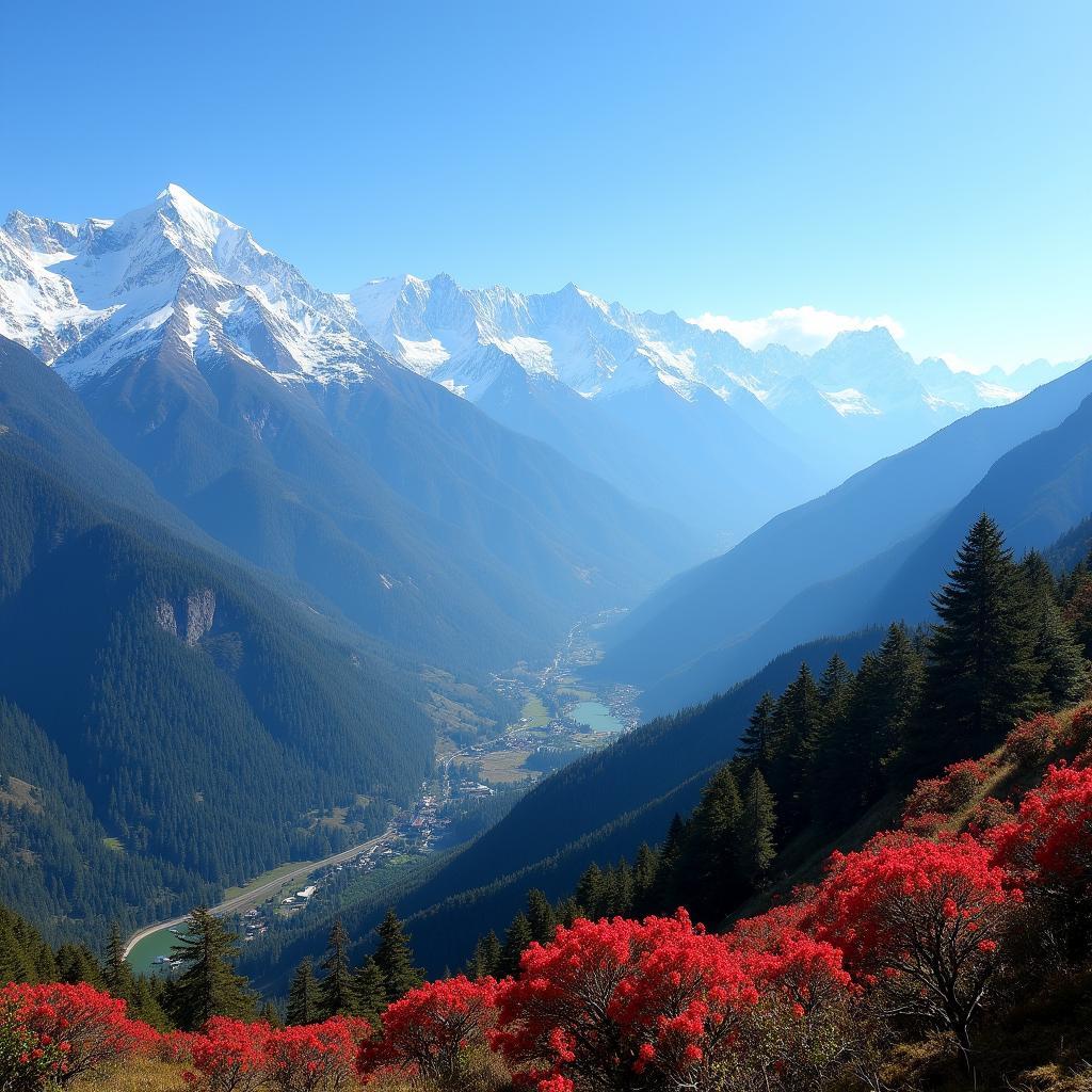 Bhutan Sikkim Darjeeling Himalayan Landscape