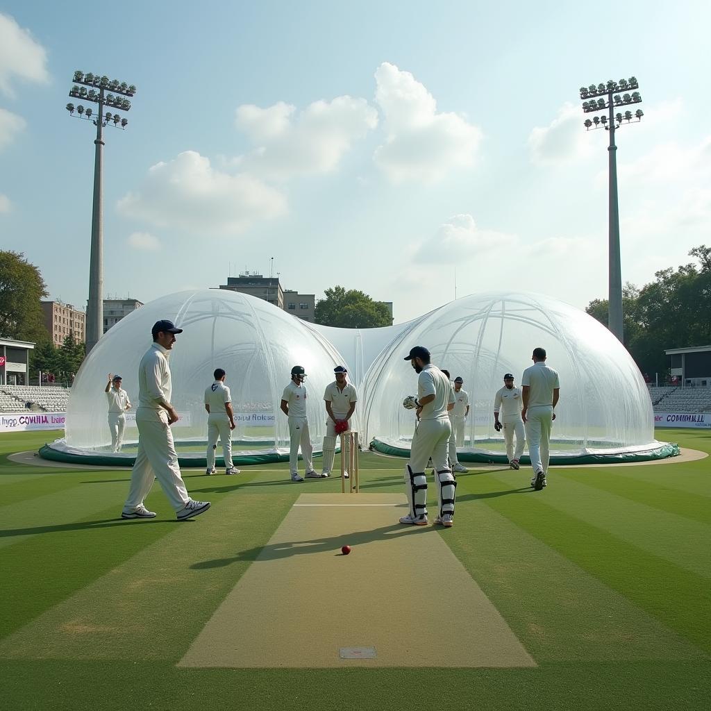 Cricket in Bio-Bubble: India 2020