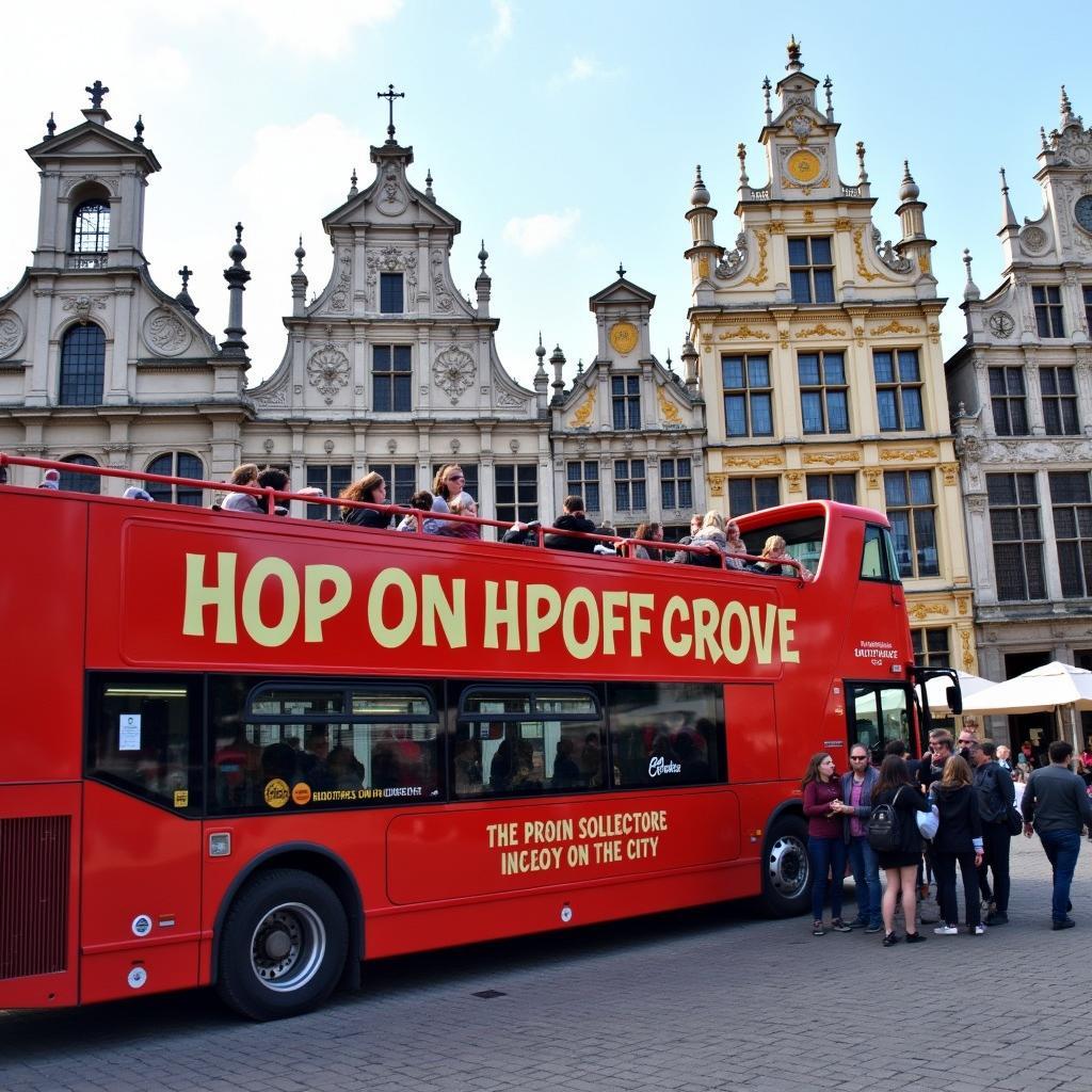 Brussels Hop On Hop Off Bus Tour at Grand Place