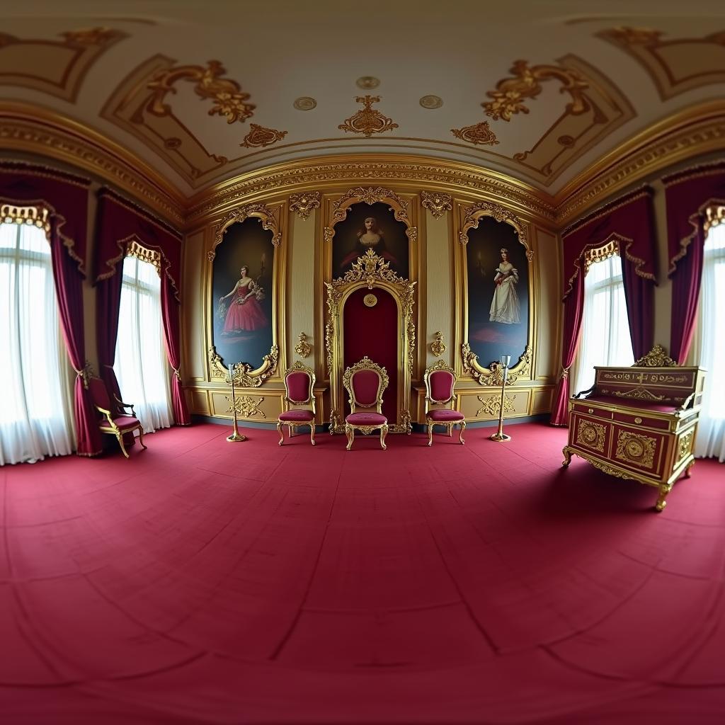 Buckingham Palace 360 Tour - Throne Room