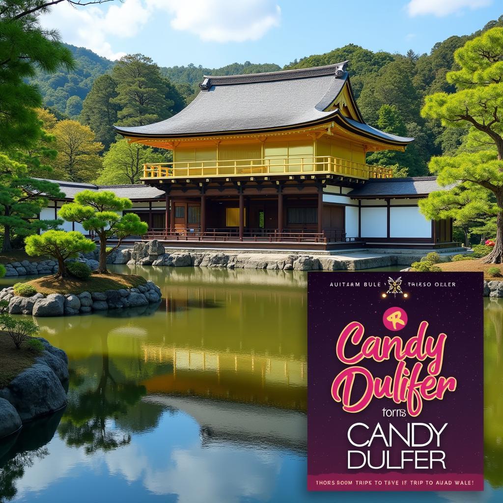 Visiting a Serene Temple in Kyoto Before a Candy Dulfer Concert