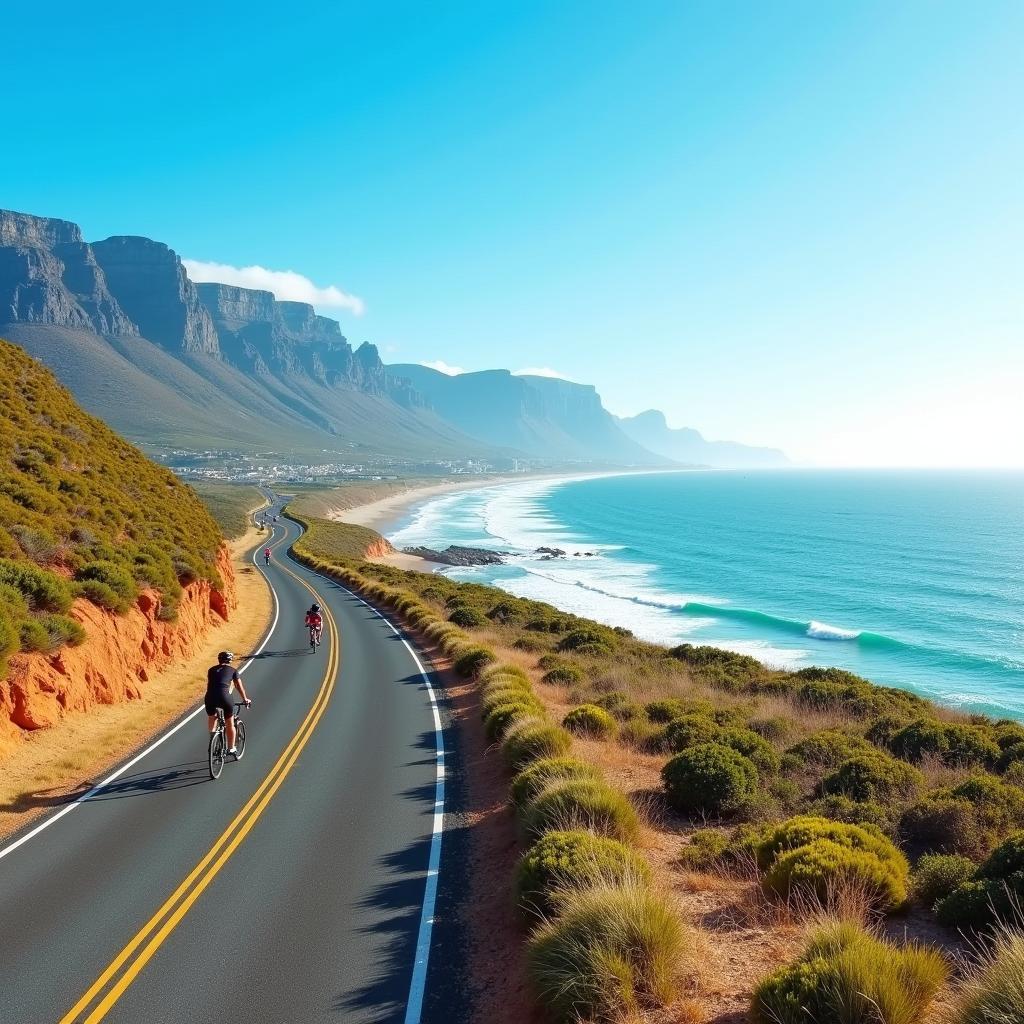 Scenic Views of the Cape Argus Cycle Tour Route