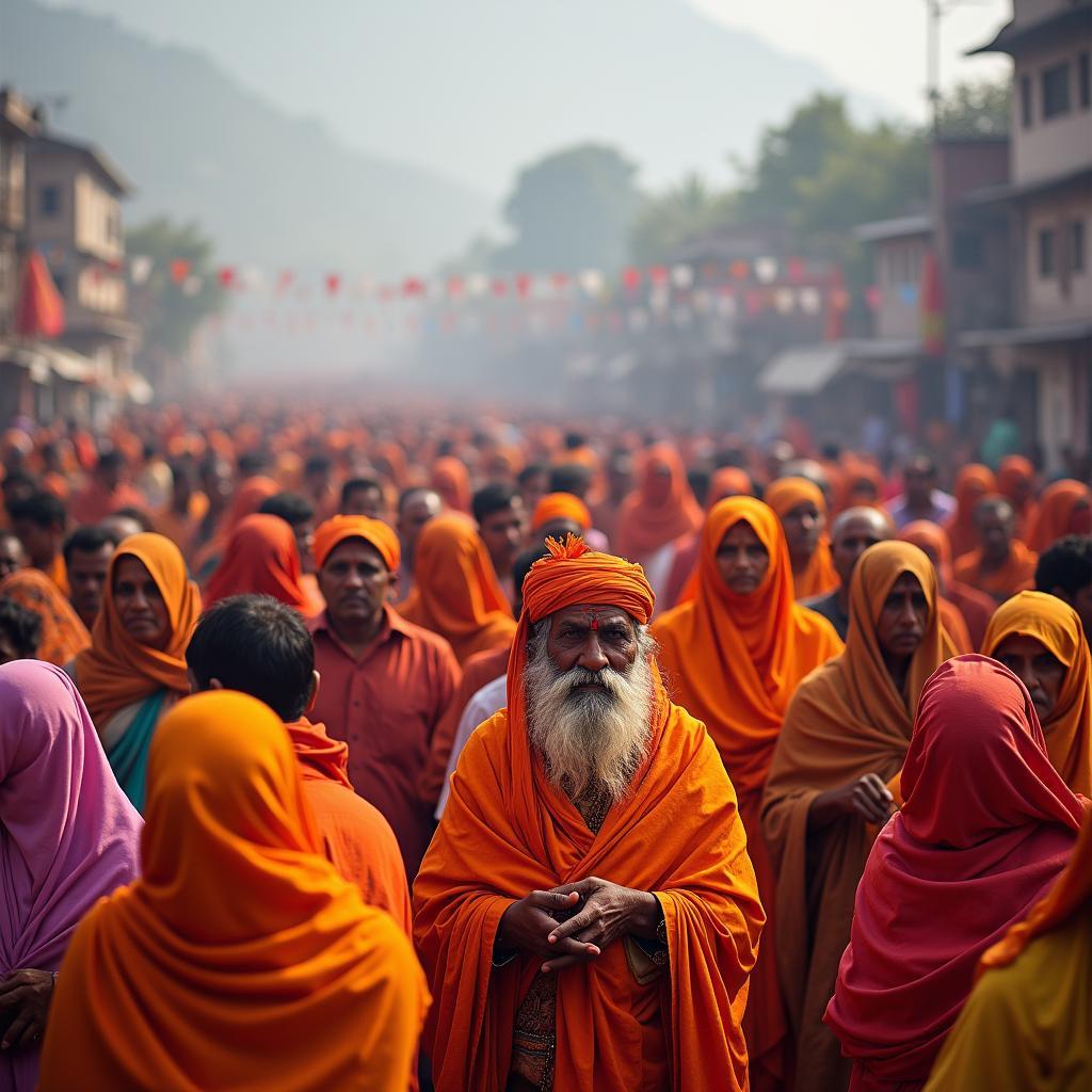 Pilgrims starting their Chardham Yatra from Haridwar