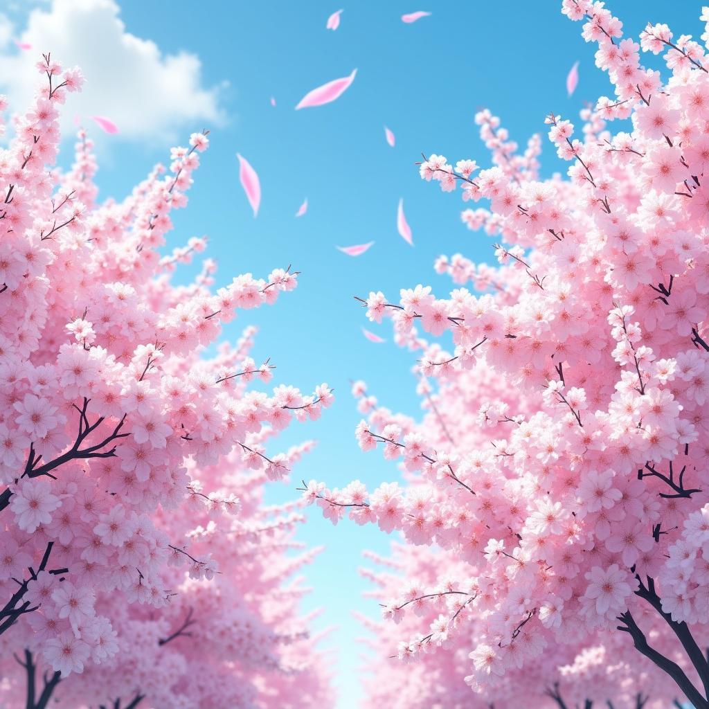 Witnessing the breathtaking beauty of cherry blossoms in Japan.