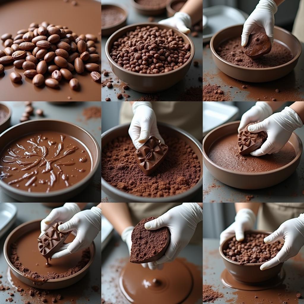 Chocolate Making Process in Japan