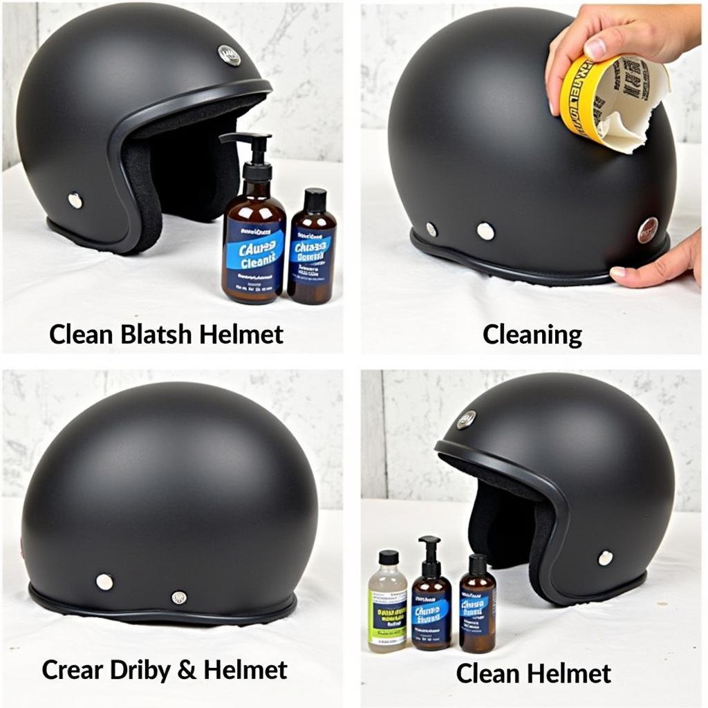 Cleaning a Touring Helmet