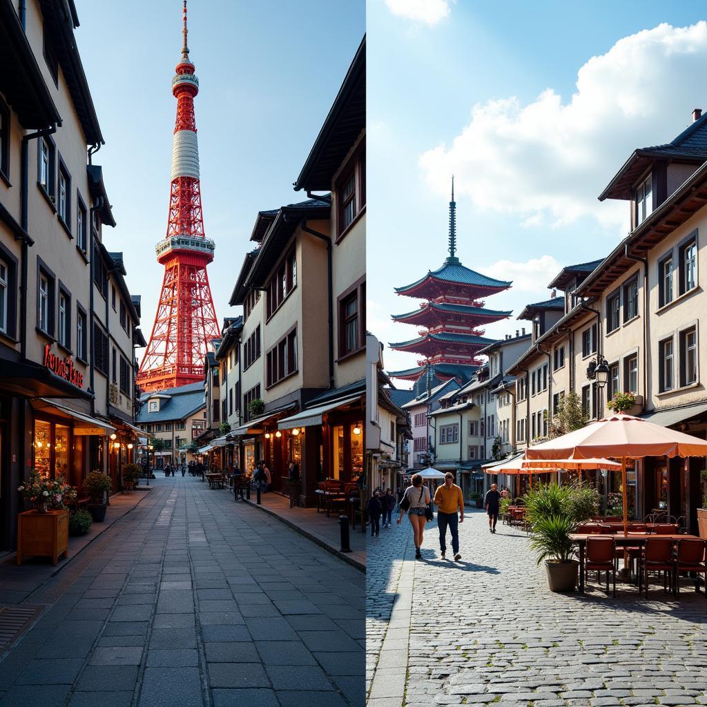 Comparing Japan and Europe Travel Experiences