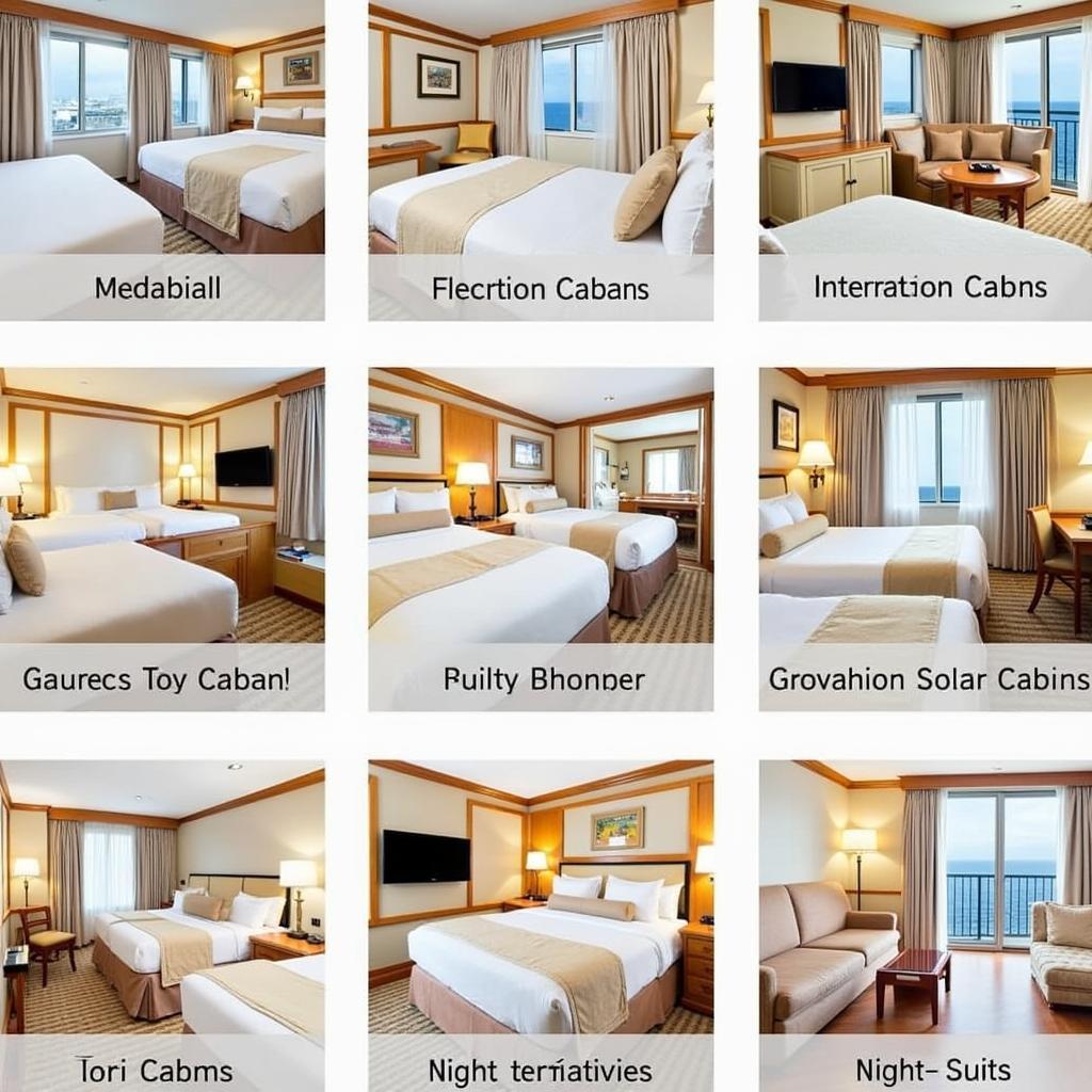 Cruise Ship Cabin Types