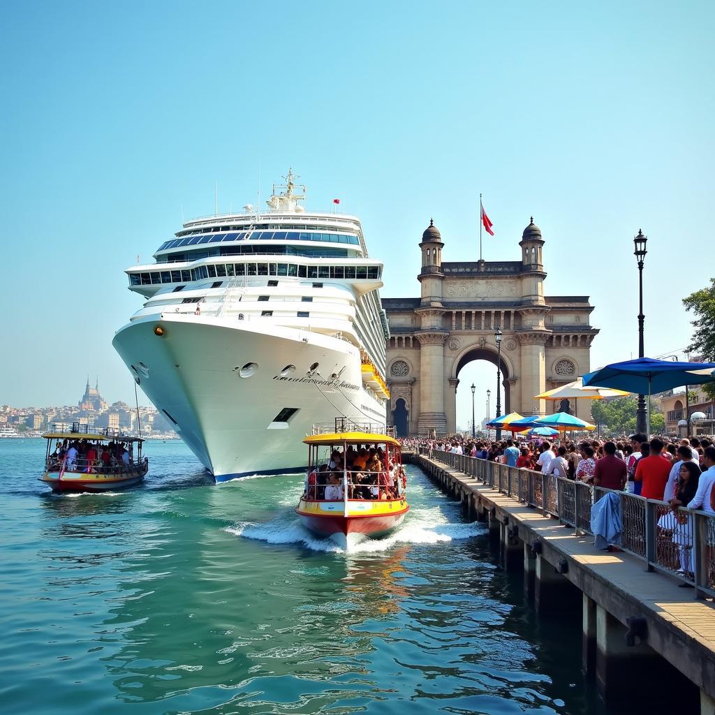 Commercial Cruise Tour in India: Gateway of India