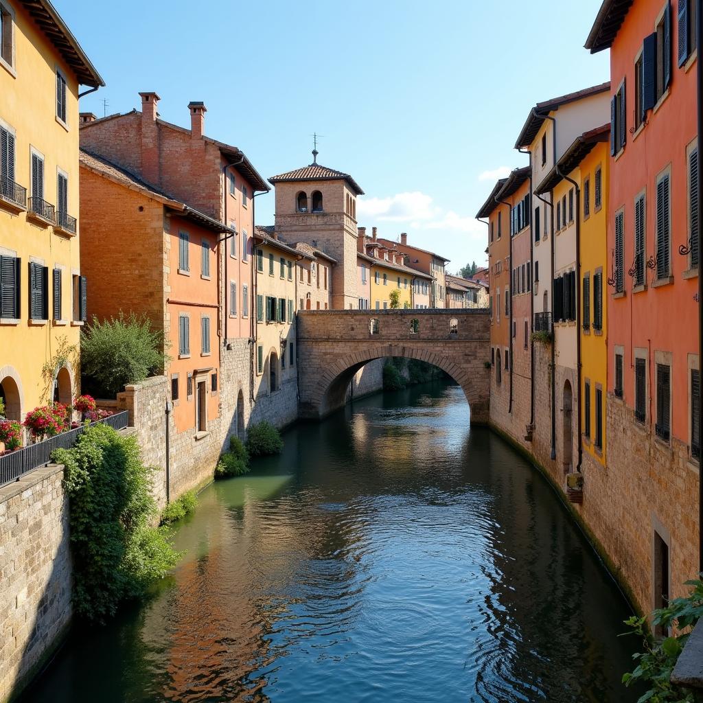 Exploring the medieval city of Girona on a day trip from Barcelona.