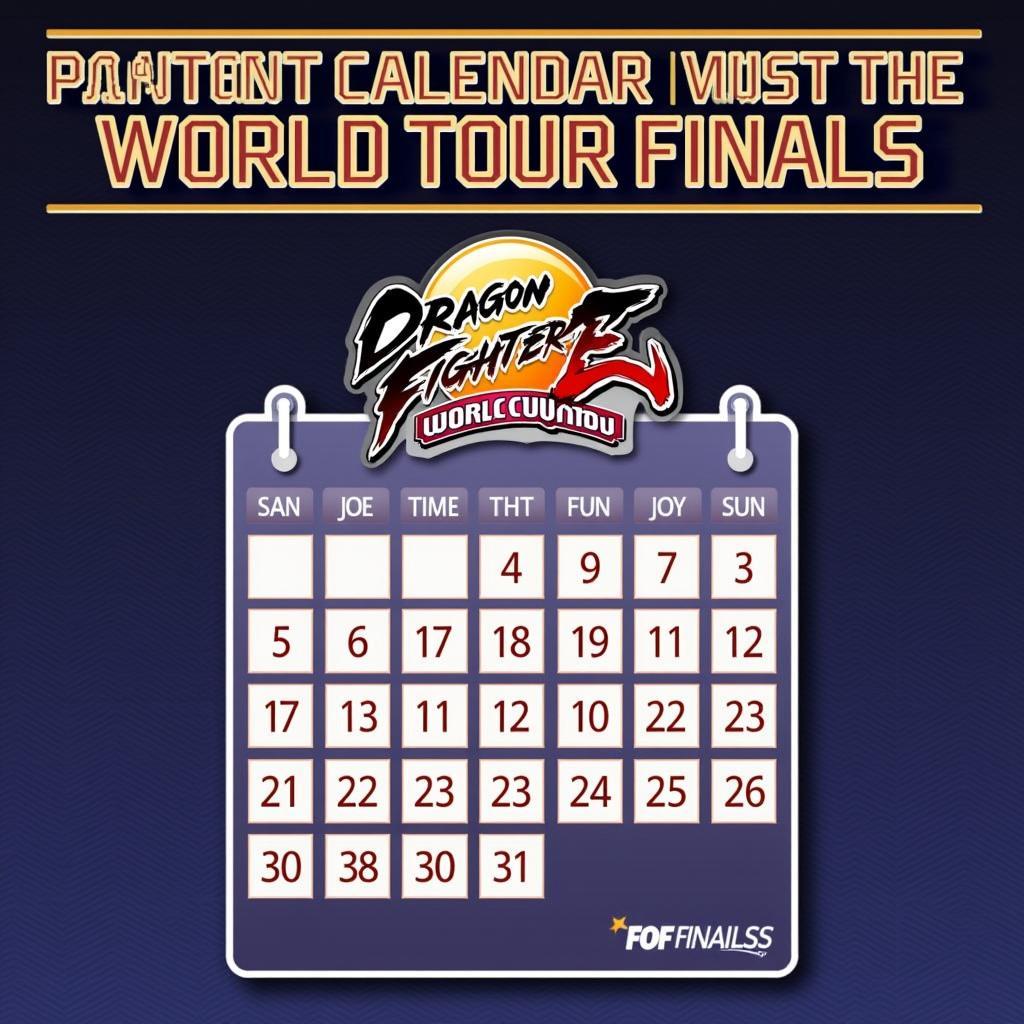 Predicting the Dragon Ball FighterZ World Tour Finals Date