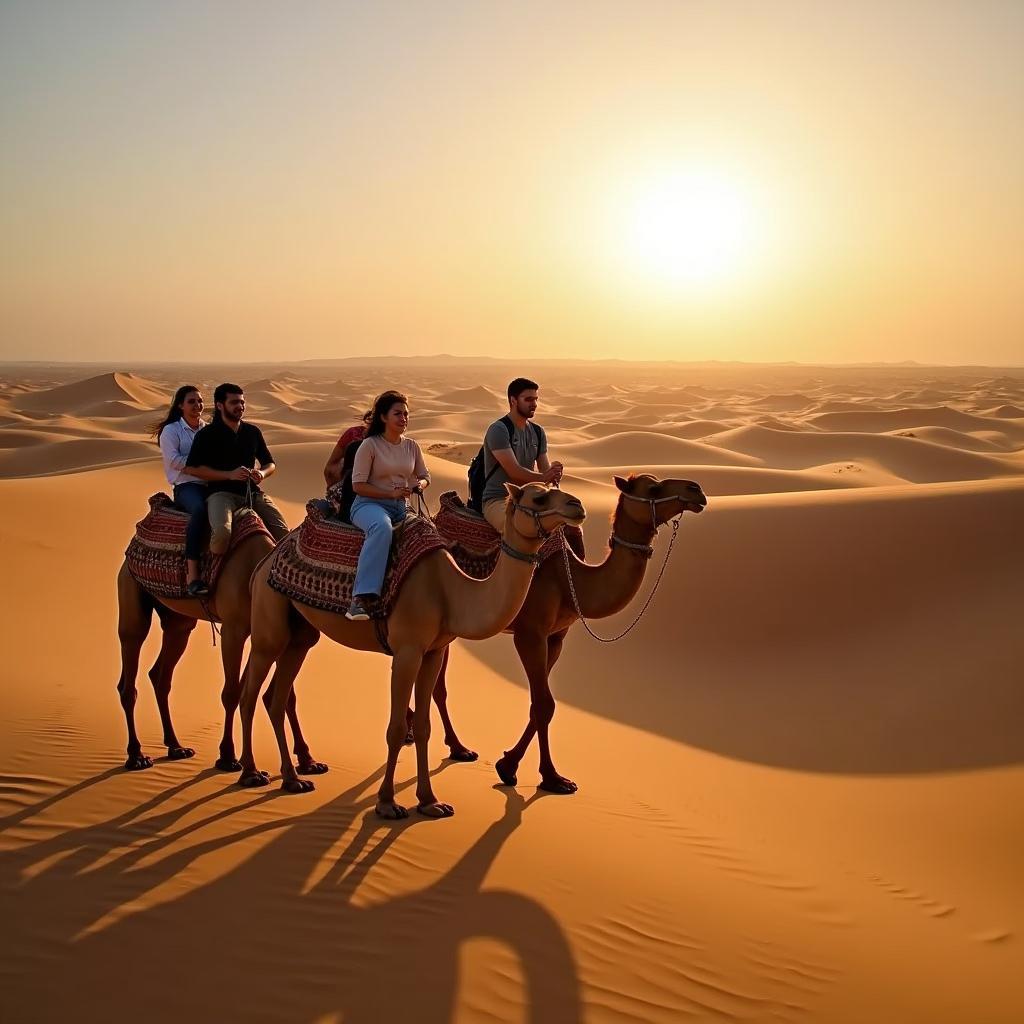 Dubai Desert Safari Camel Riding