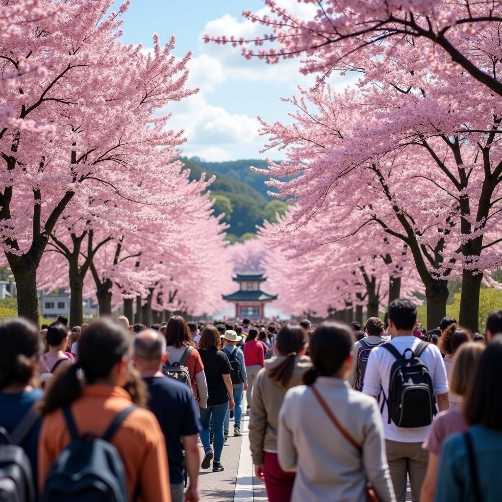 Eight Days Japan Group Tour during Cherry Blossom Season