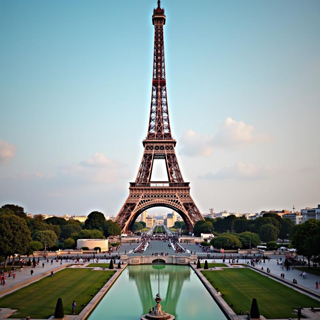 Europe tour packages from Kochi featuring the Eiffel Tower