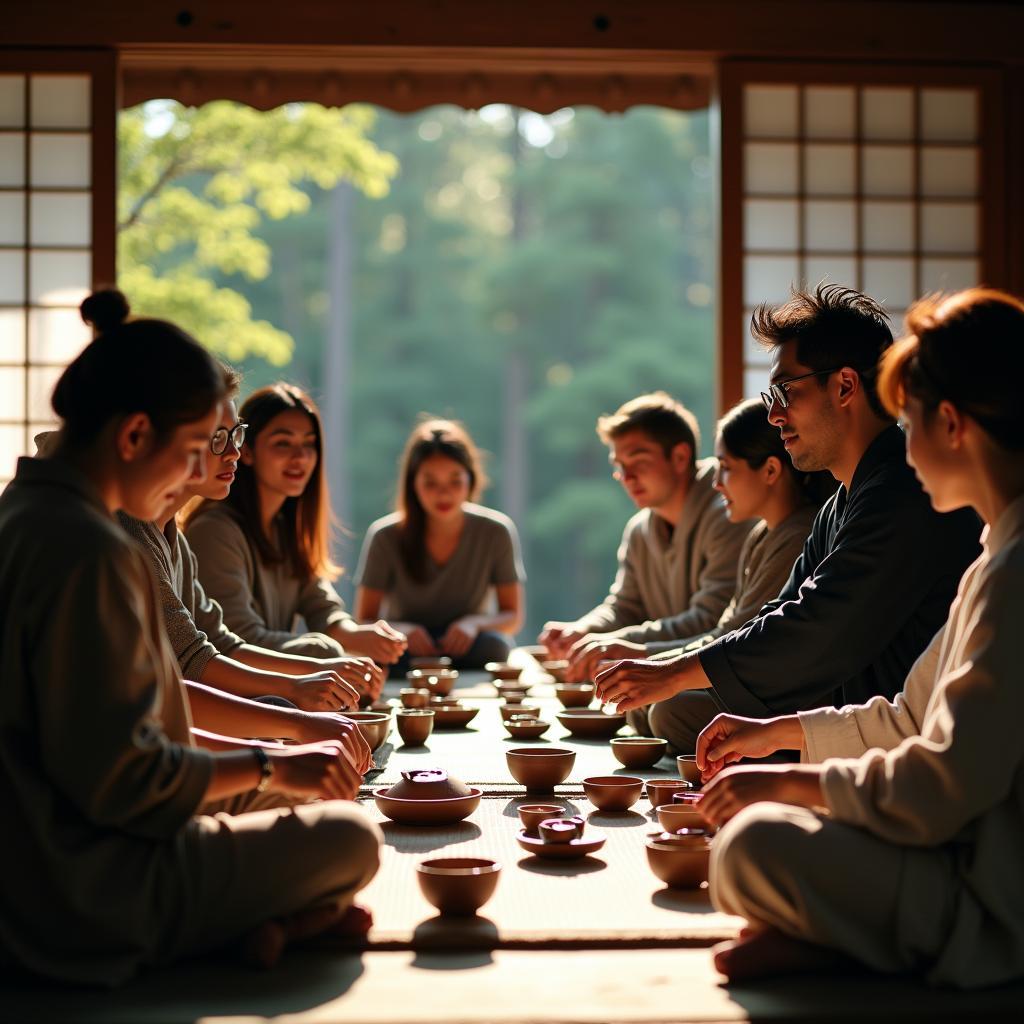 Experiencing a traditional Japanese Tea Ceremony with Sitara Tours and Travels