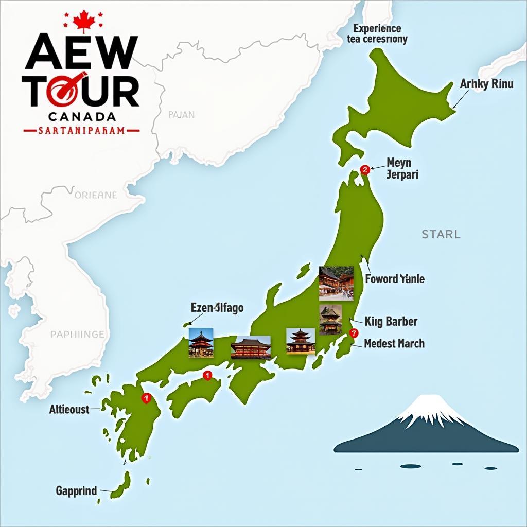 Expertly Crafted Japan Itinerary with AEW Canada Tour