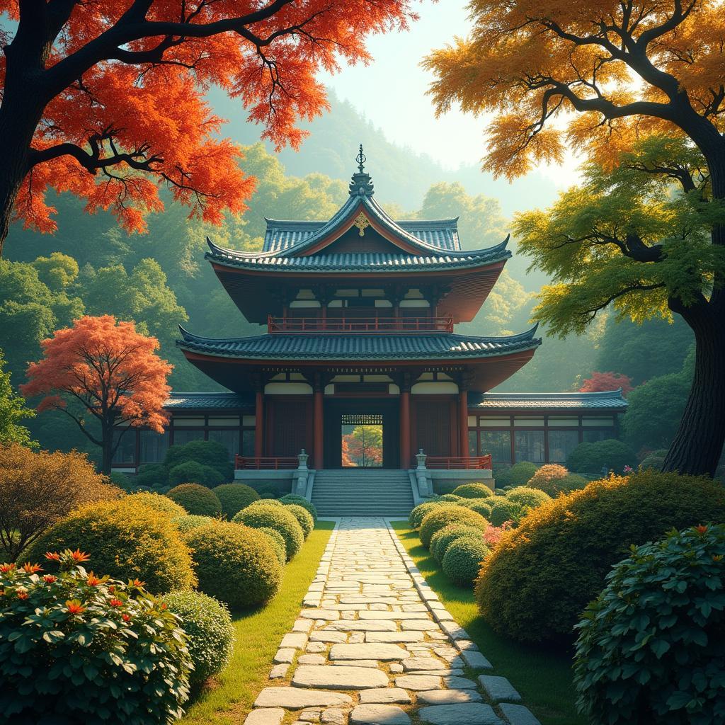 Ancient Japanese Temples and Gardens