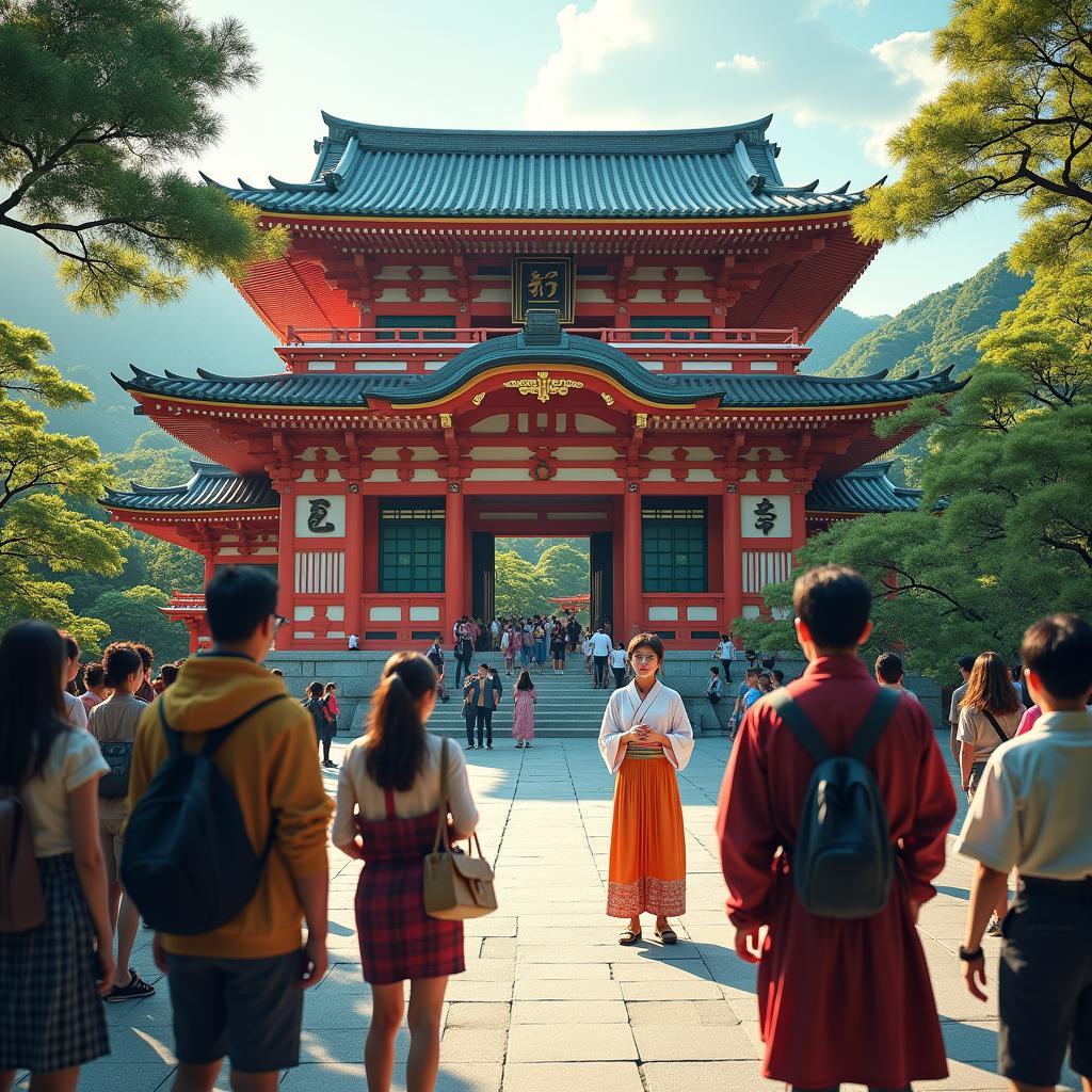 Exploring ancient Japanese temples