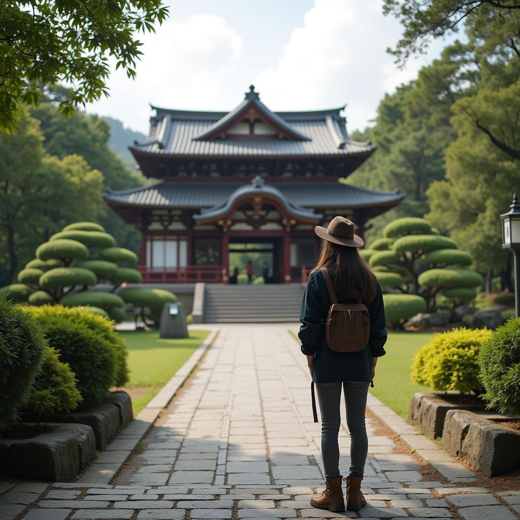 Exploring ancient Japanese Temples