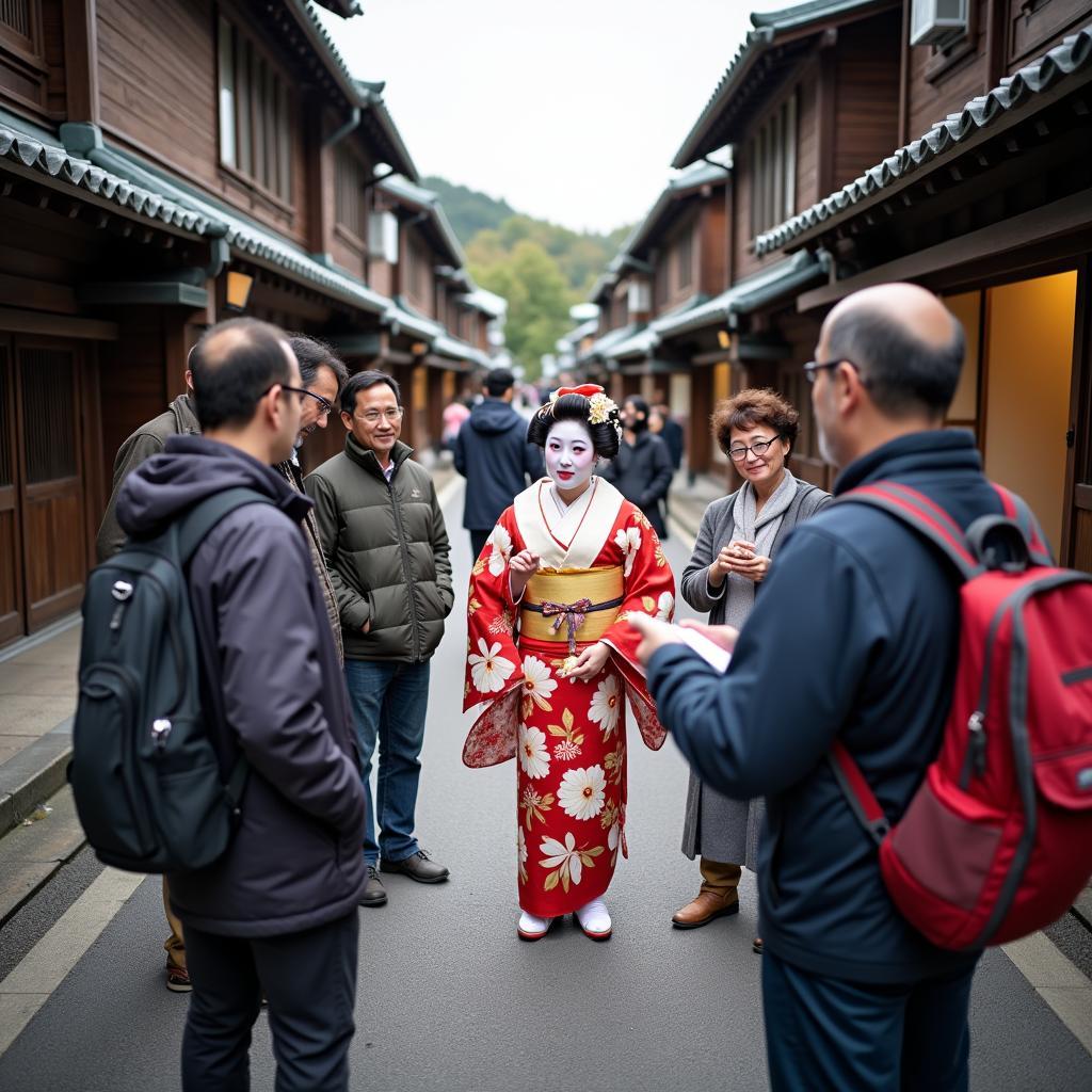 Exploring Kyoto with a TTDC Tour Guide