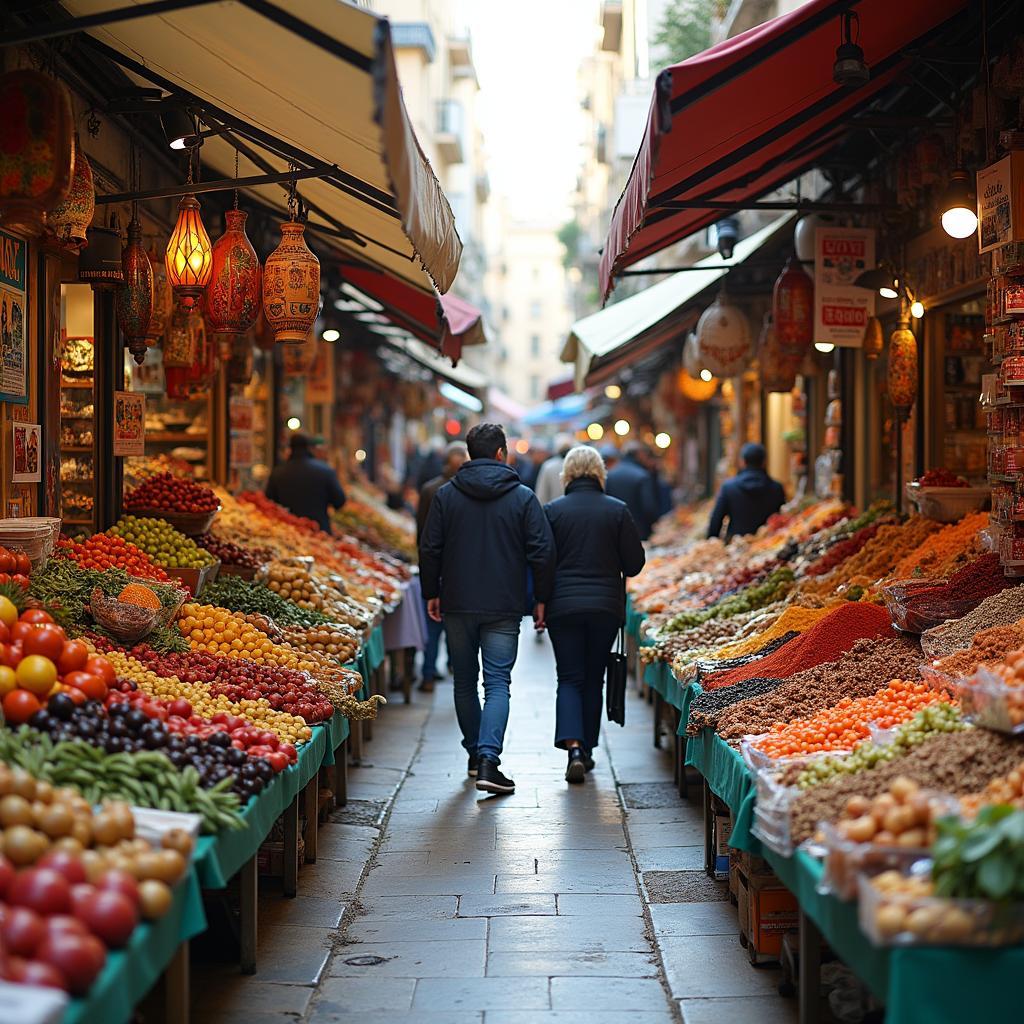 Exploring Local Greek Market in Athens