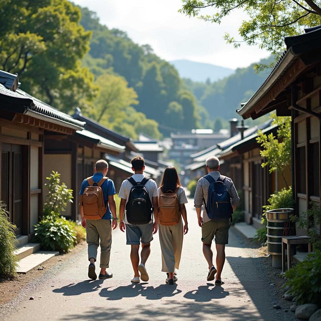 Exploring a Rural Japanese Village