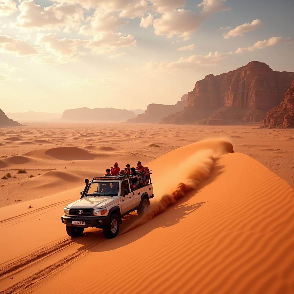 4x4 Adventure in Wadi Rum Desert, Jordan