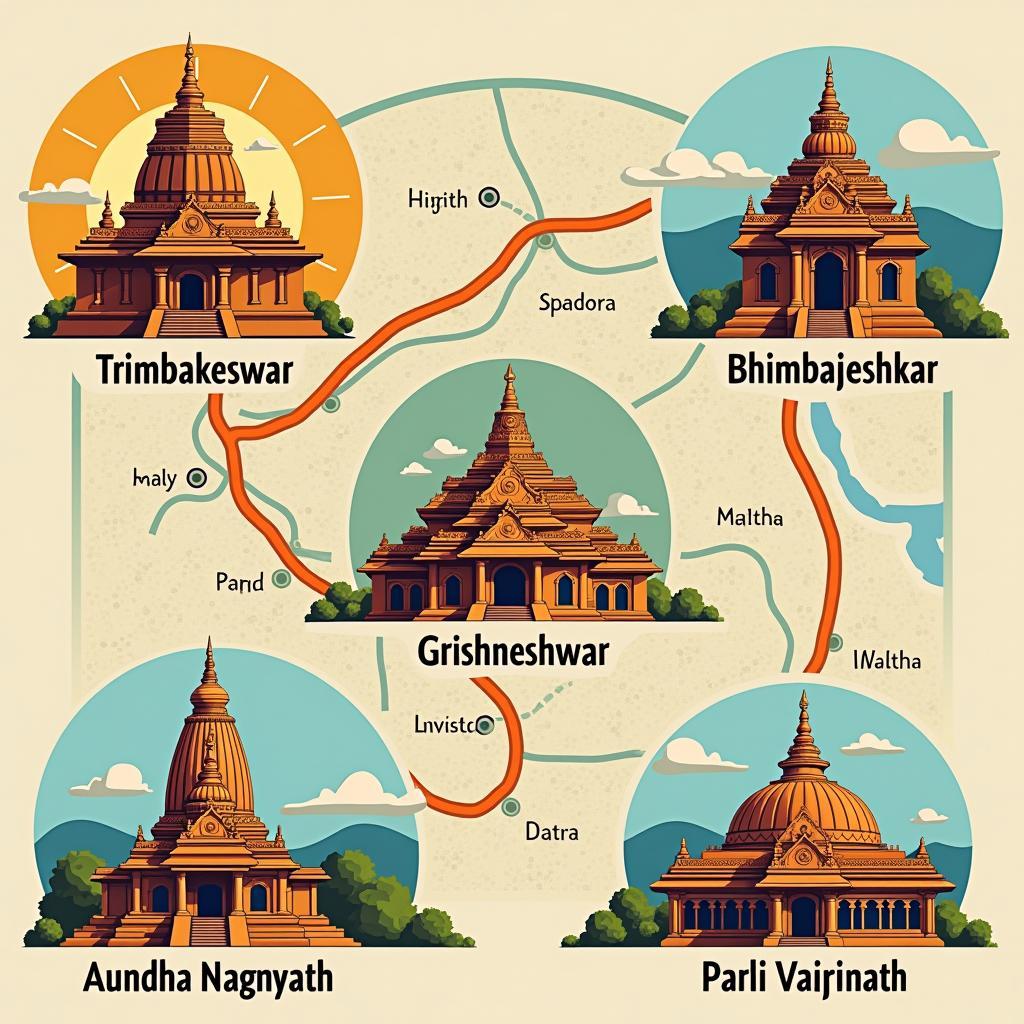 Five Jyotirlinga Maharashtra Tour from Shirdi