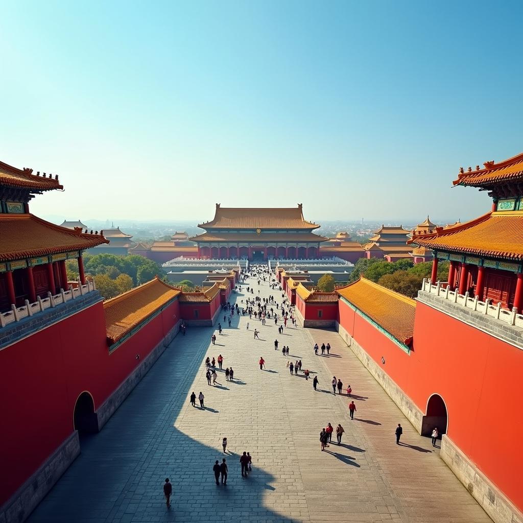 Forbidden City in Beijing, China