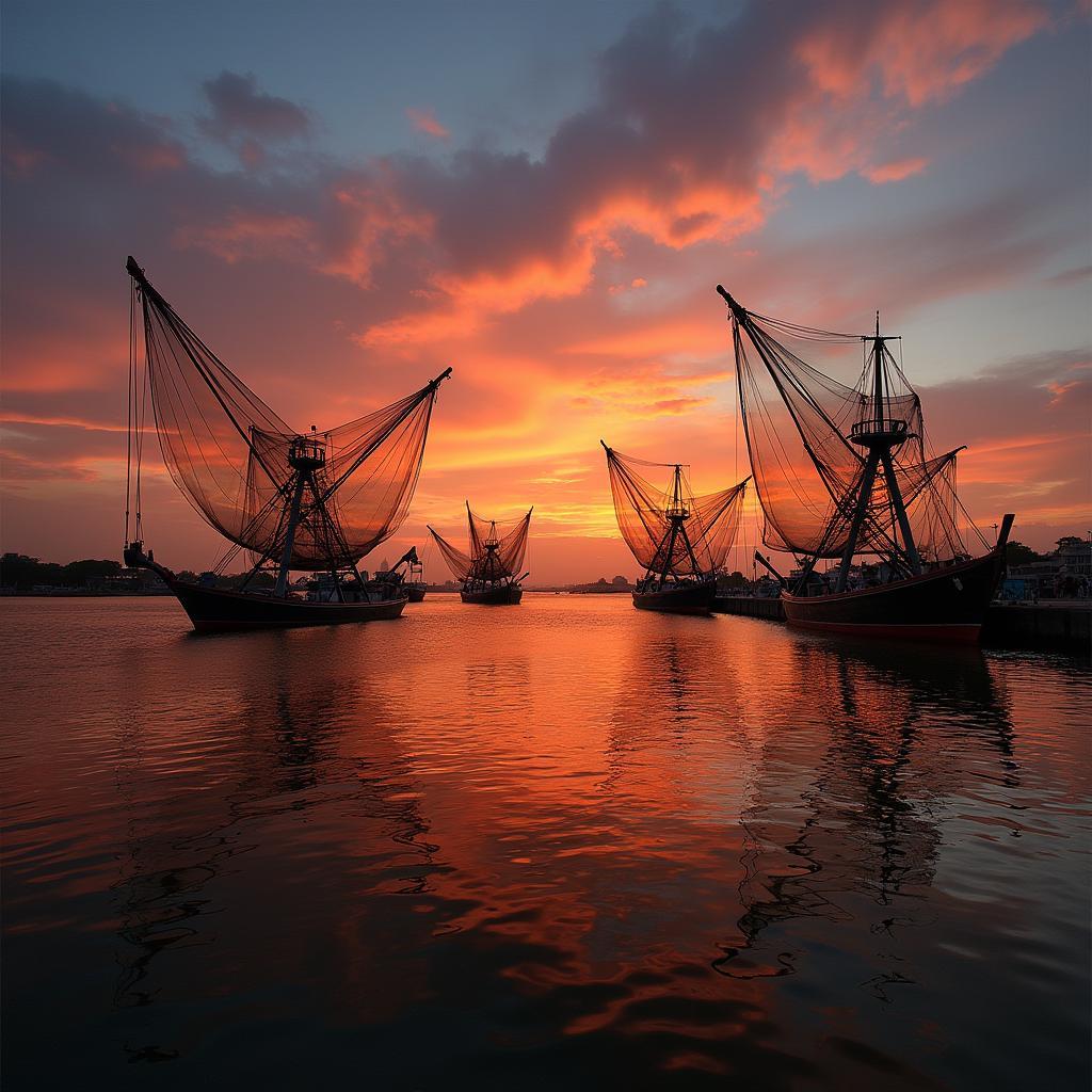 Fort Kochi Chinese fishing nets one day tour