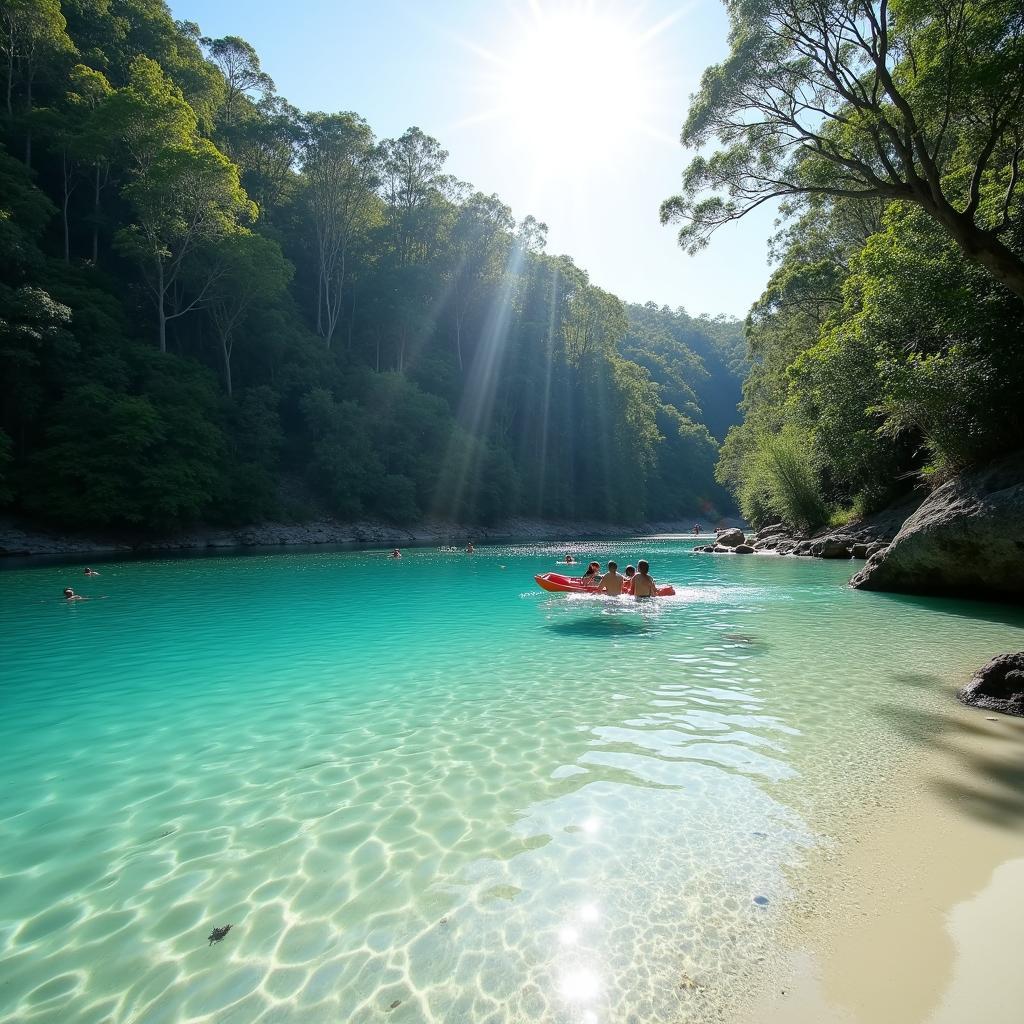 Fraser Island Rainforest and Lake McKenzie