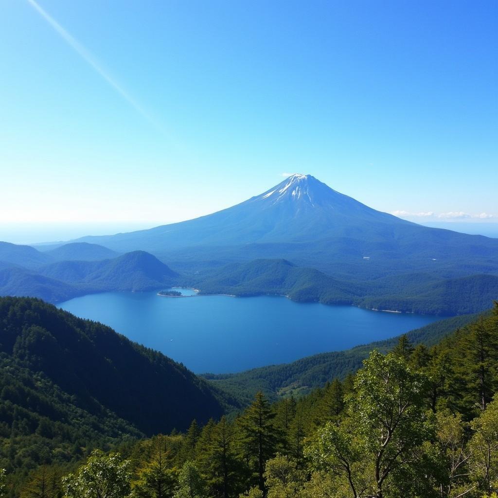 Bandai-Asahi National Park Landscape