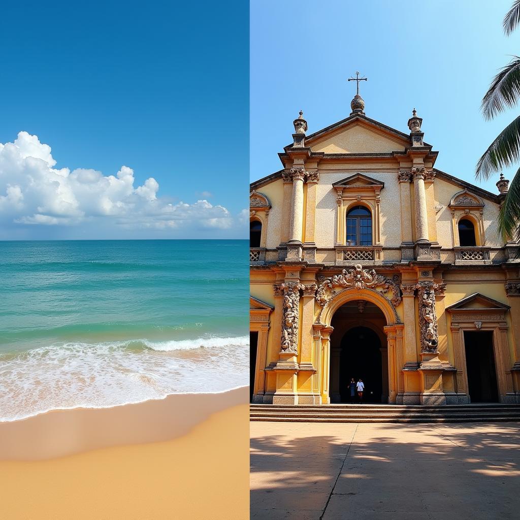 Discovering Goa's Beaches and Churches