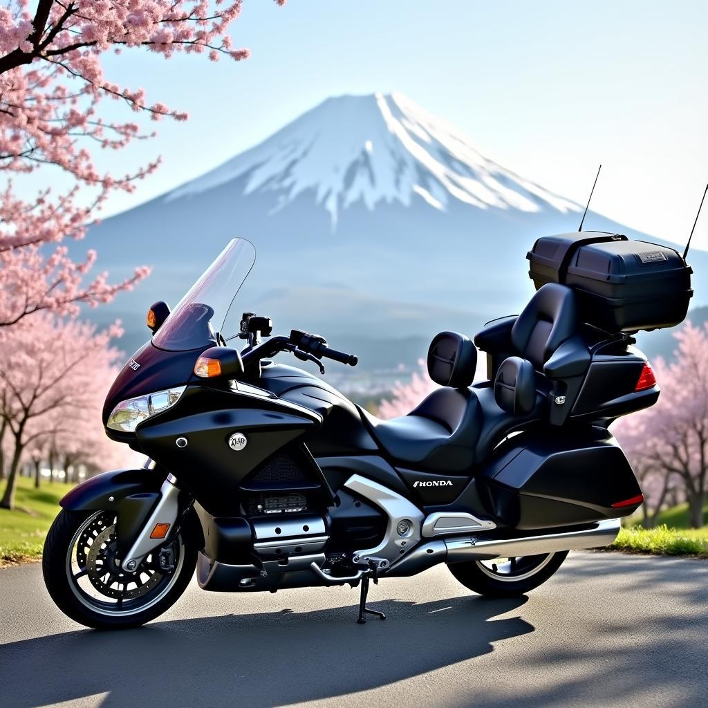 Honda Goldwing Tour Luggage for Japan Travel