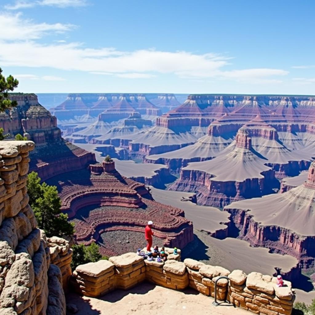 Grand Canyon South Rim Viewpoints on a Las Vegas Tour