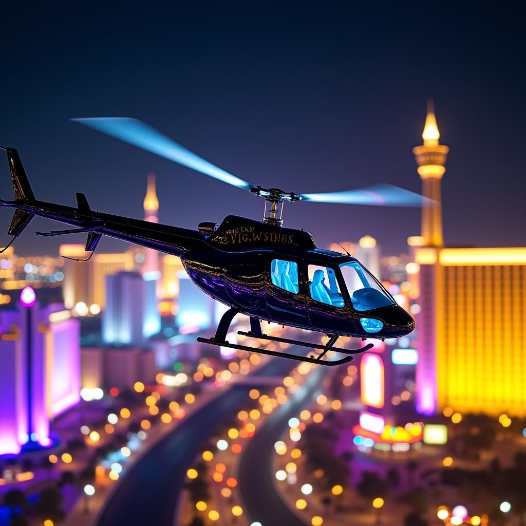 Las Vegas Night Helicopter Tour