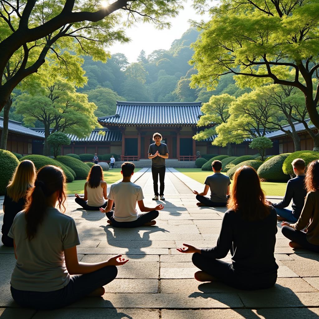 Experiencing the serenity of a Kyoto temple with HI Tours