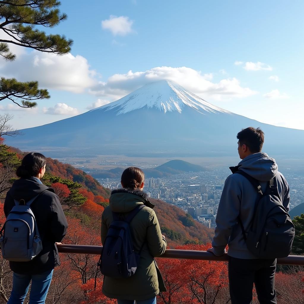 Witnessing the majestic Mount Fuji with HI Tours