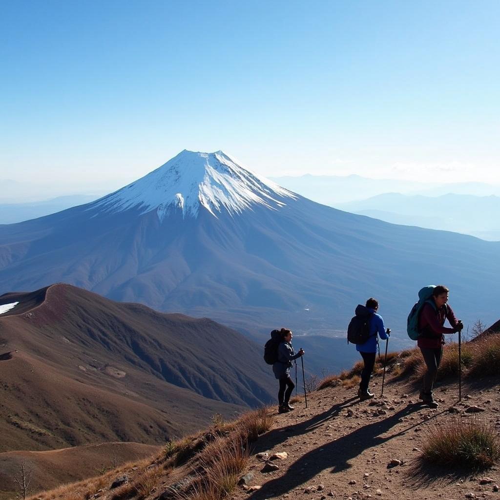 Hiking Mount Fuji with African-Jackal Tours