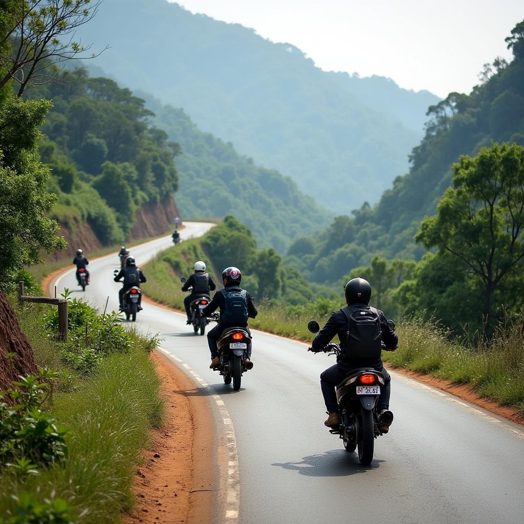 Motorcycle tour on the Ho Chi Minh Trail