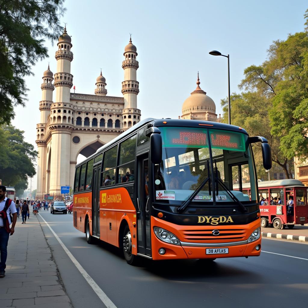 Hyderabad City Tour Bus