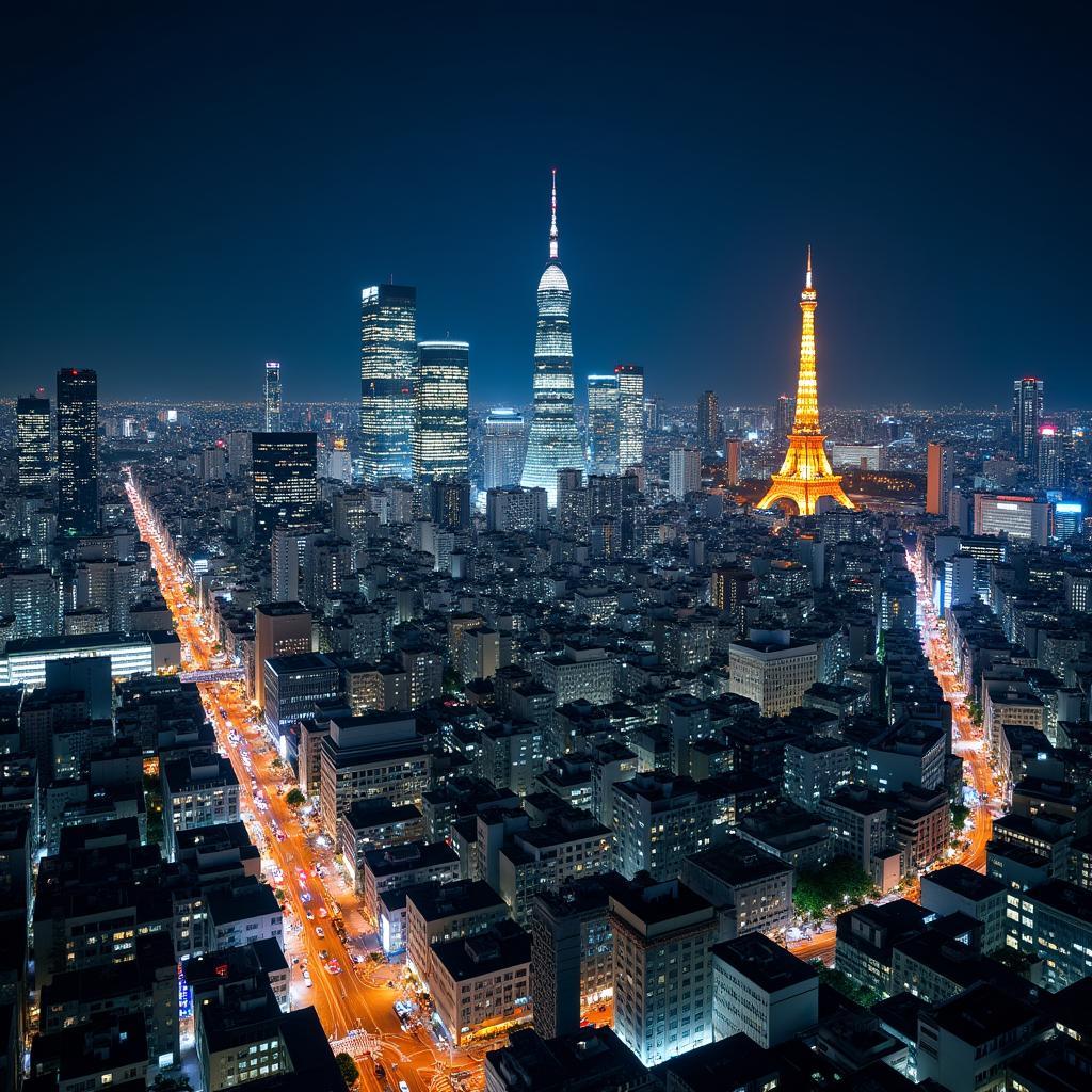 Illenium Tour: Tokyo Cityscape at Night