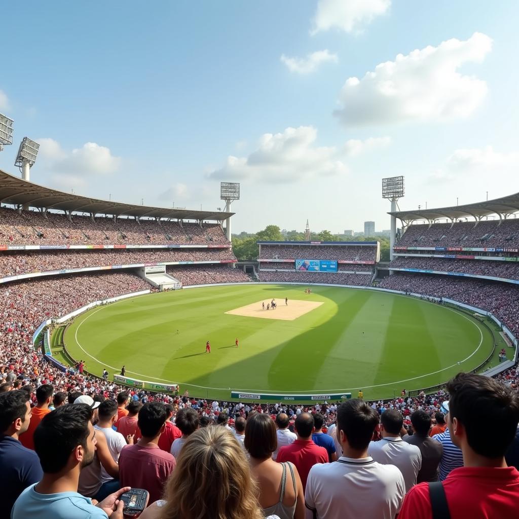 Exploring Cultural Landmarks near an Indian Cricket Stadium