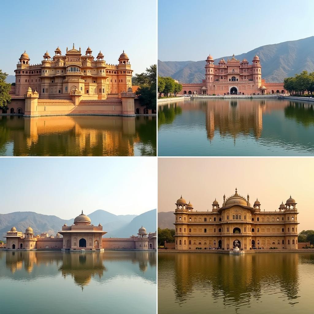 Jaipur's Opulent Palaces: City Palace, Hawa Mahal, Jal Mahal, and Rambagh Palace