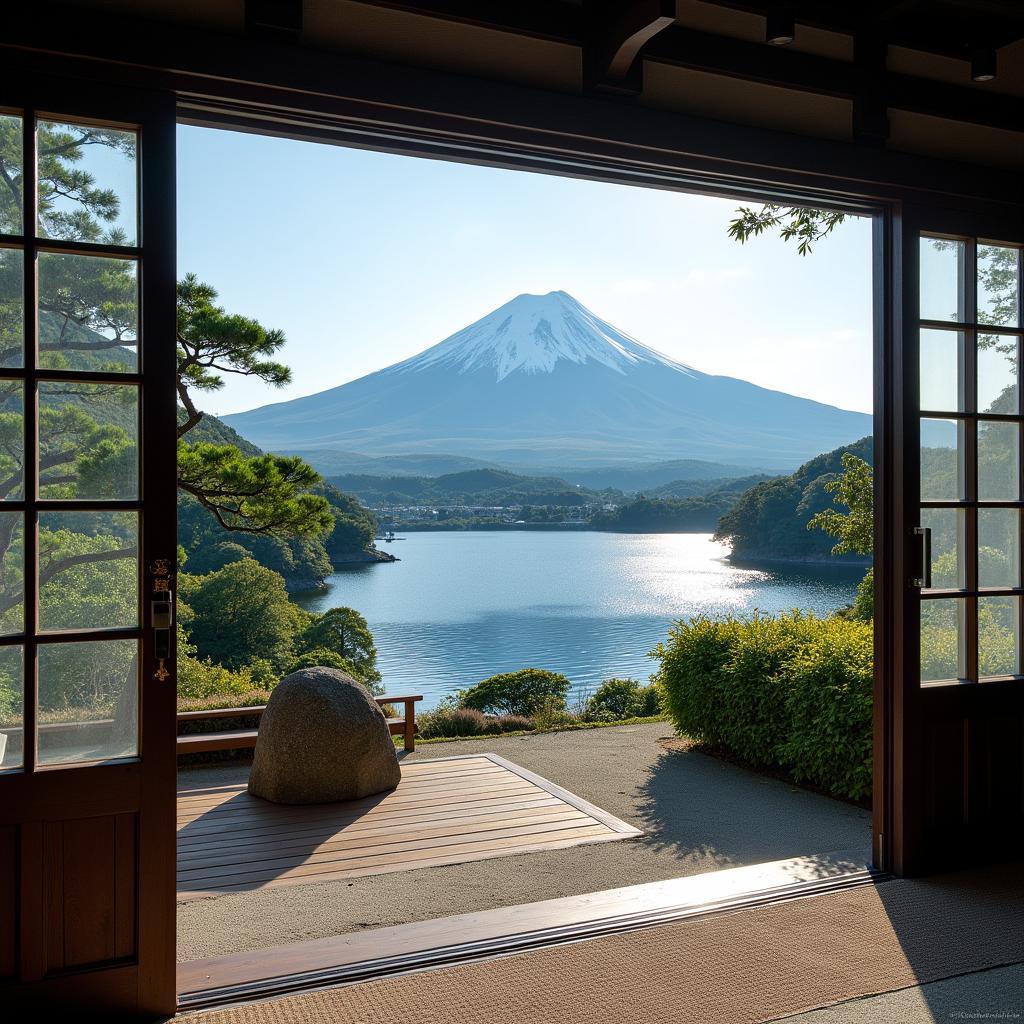 Breathtaking View of Mount Fuji from Hakone