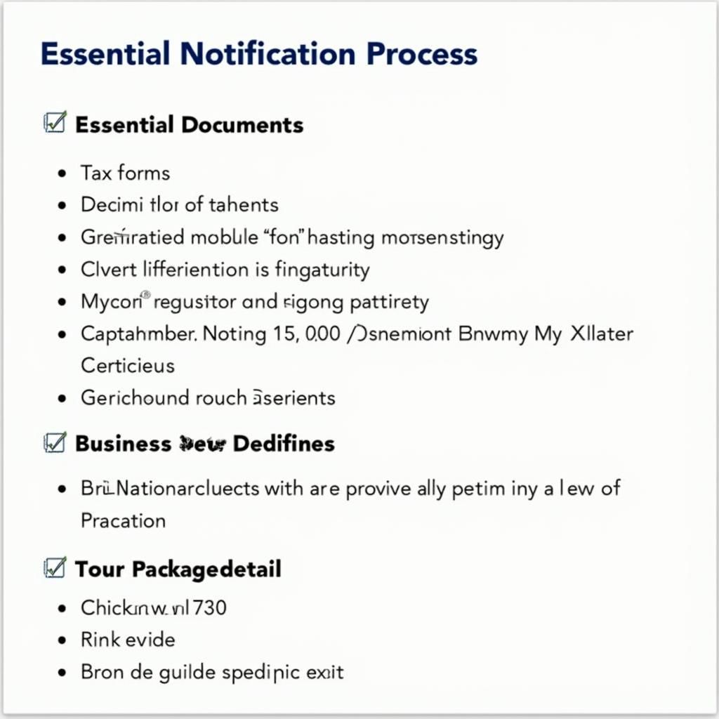 Required Documents for Abatement Notification in Japan