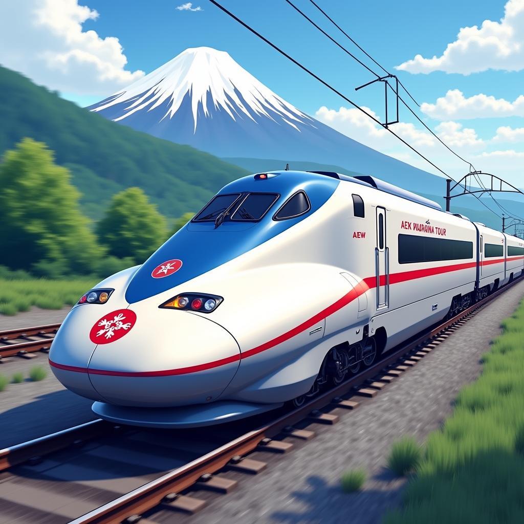 Experience Japan's Bullet Train with AEW Canada Tour