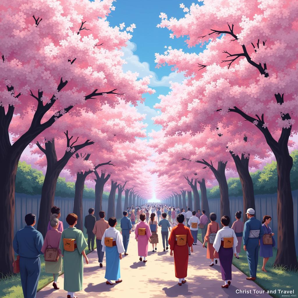 Cherry Blossom Festival in Japan with Christ Tour