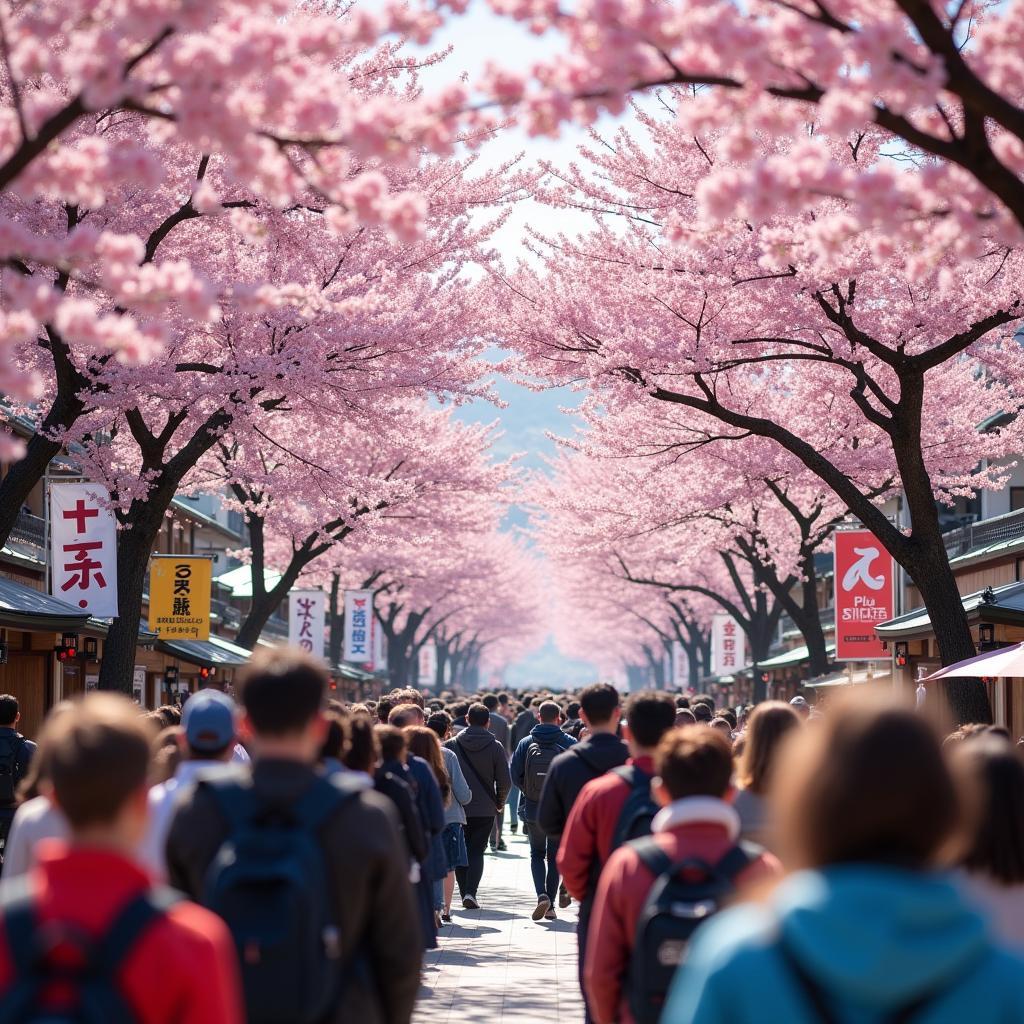 Cherry Blossom Festival in Japan with A Plus Travel and Tours