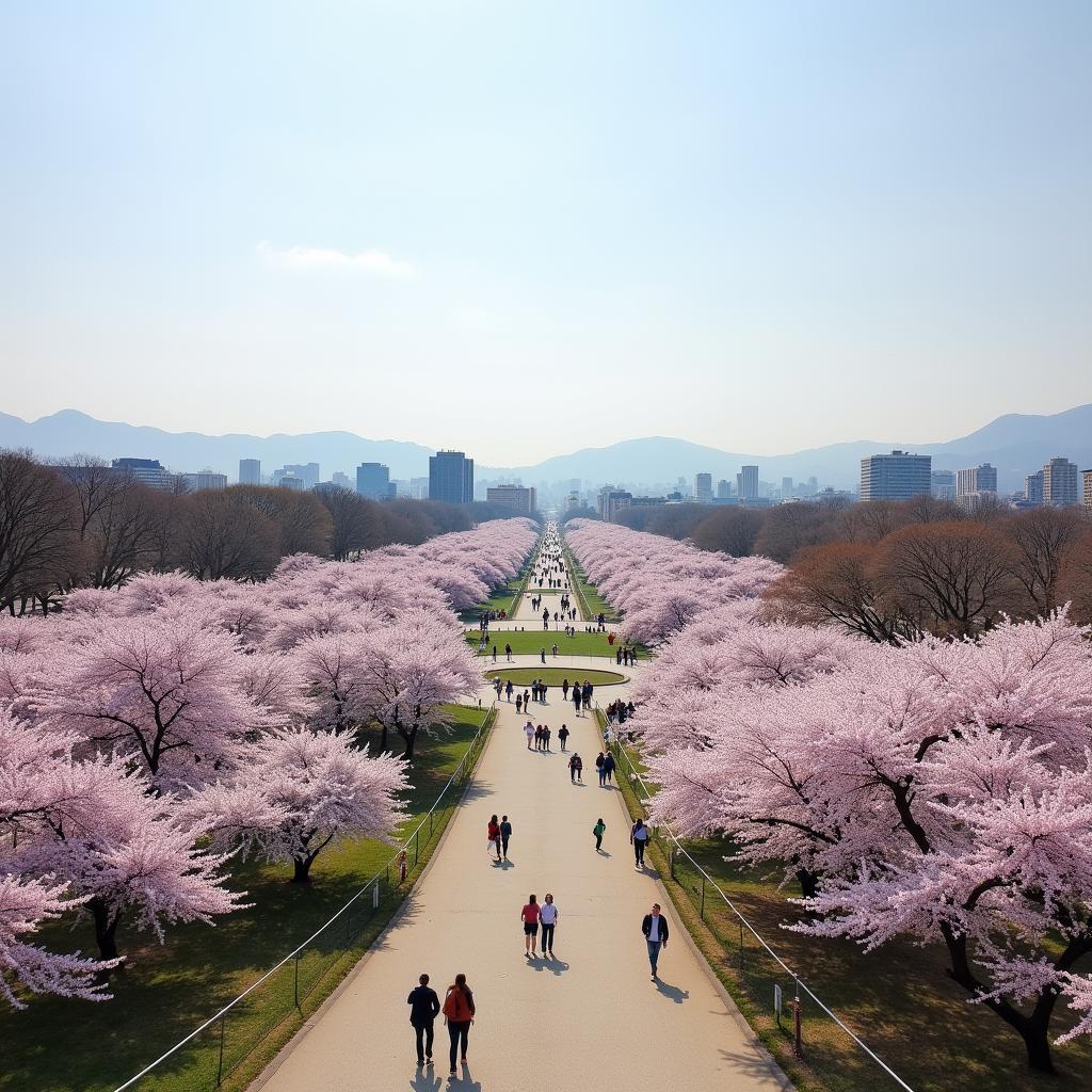 Cherry Blossom Season in Japan